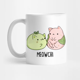 Meowchi Funny Mochi Pun Mug